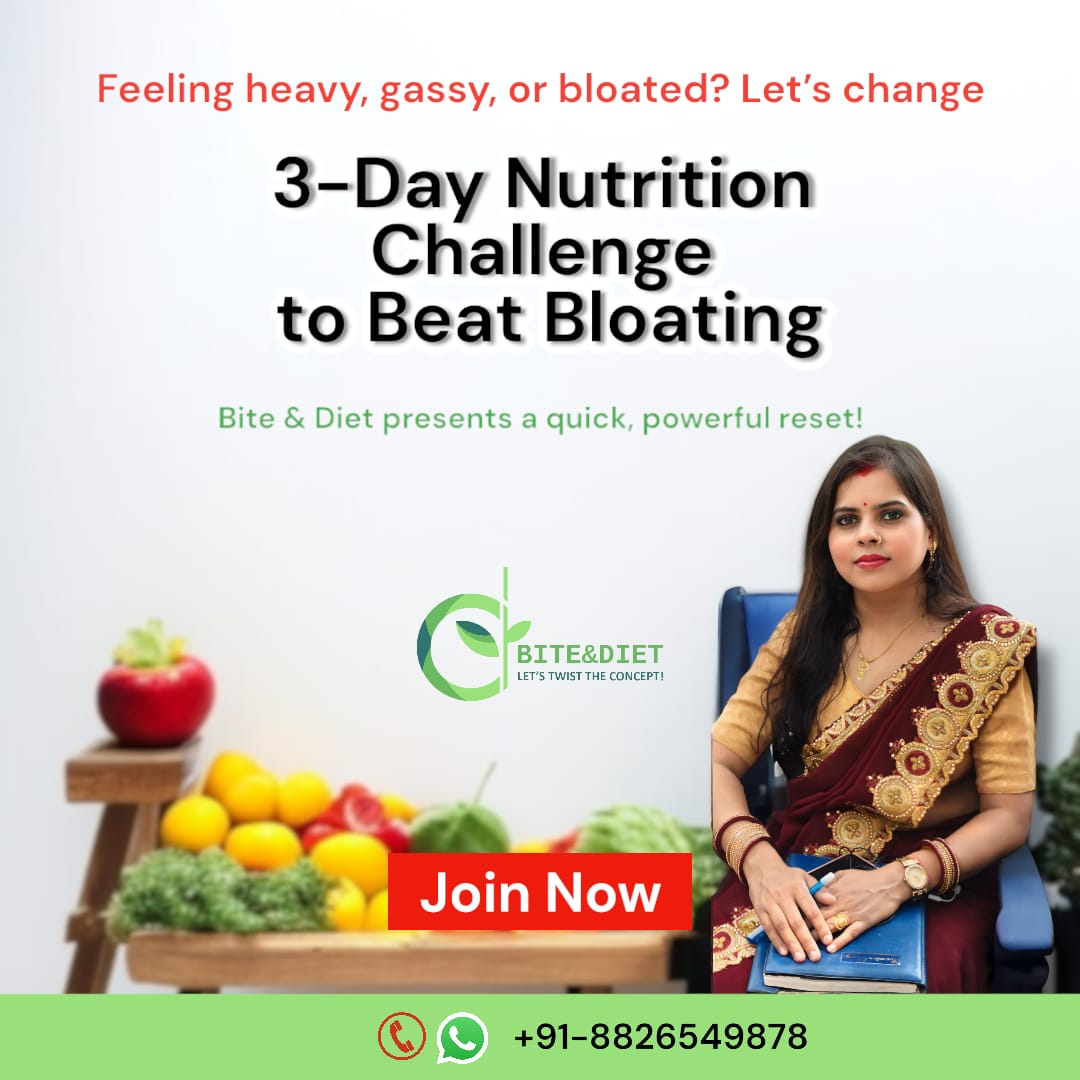  3-Day Nutrition Challenge to Beat Bloating Bite & Diet presents a quick, powerf...