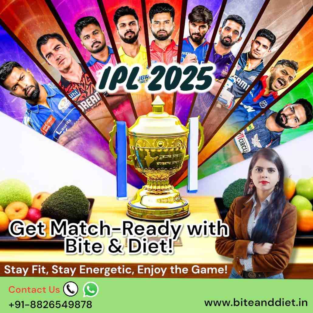  IPL 2025 is Here  Time to Get Fit with Bite & Diet! The biggest cricket festiva...